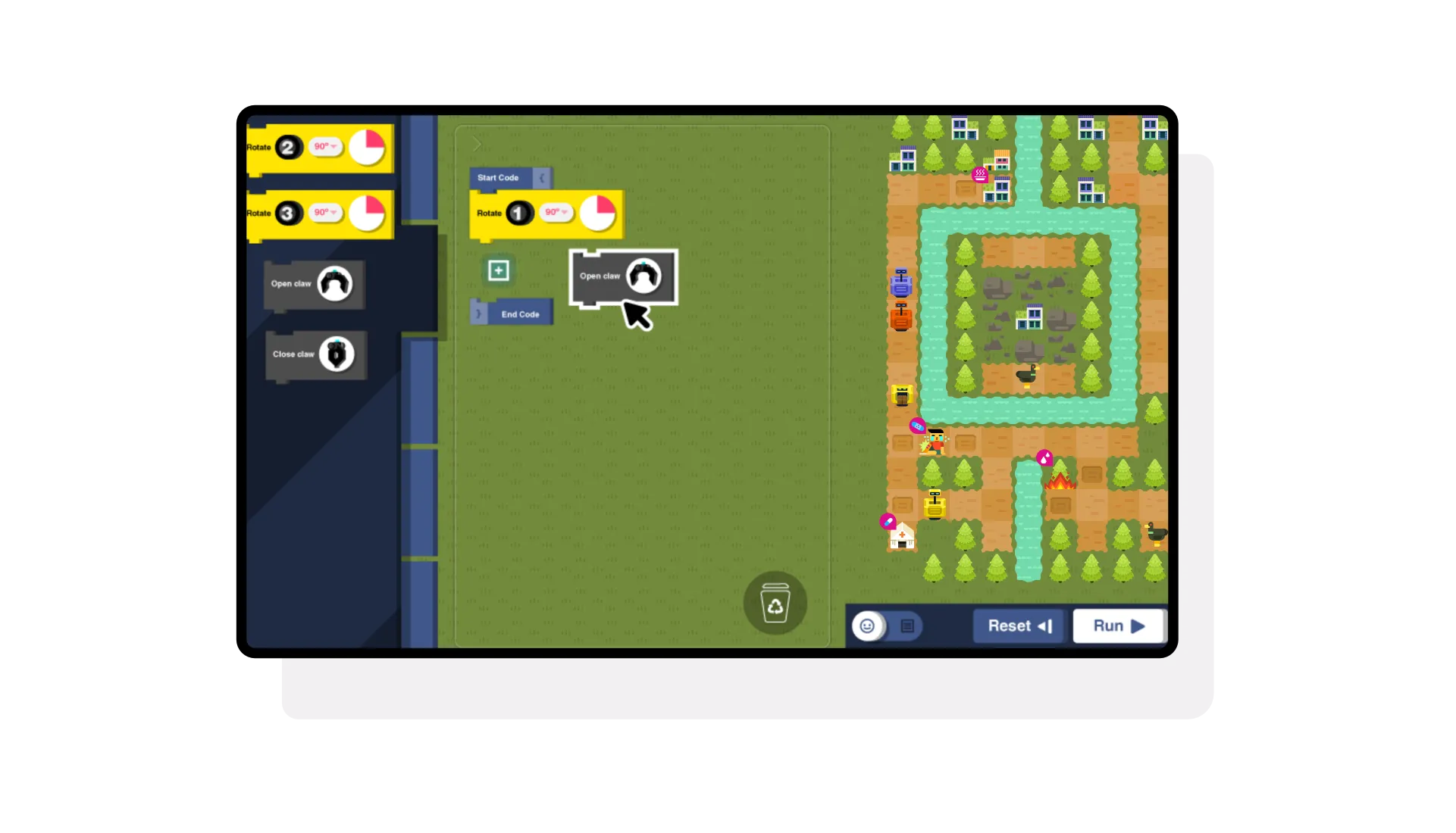 Ubbu Delivery Bot Game