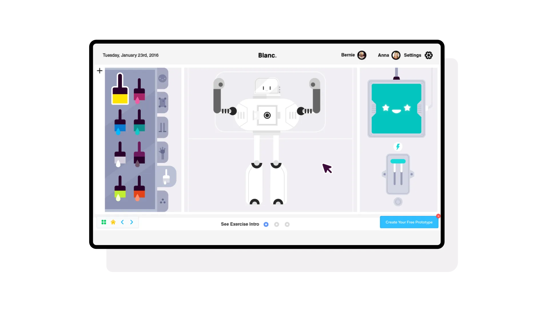 Ubbu Robot Maker Game