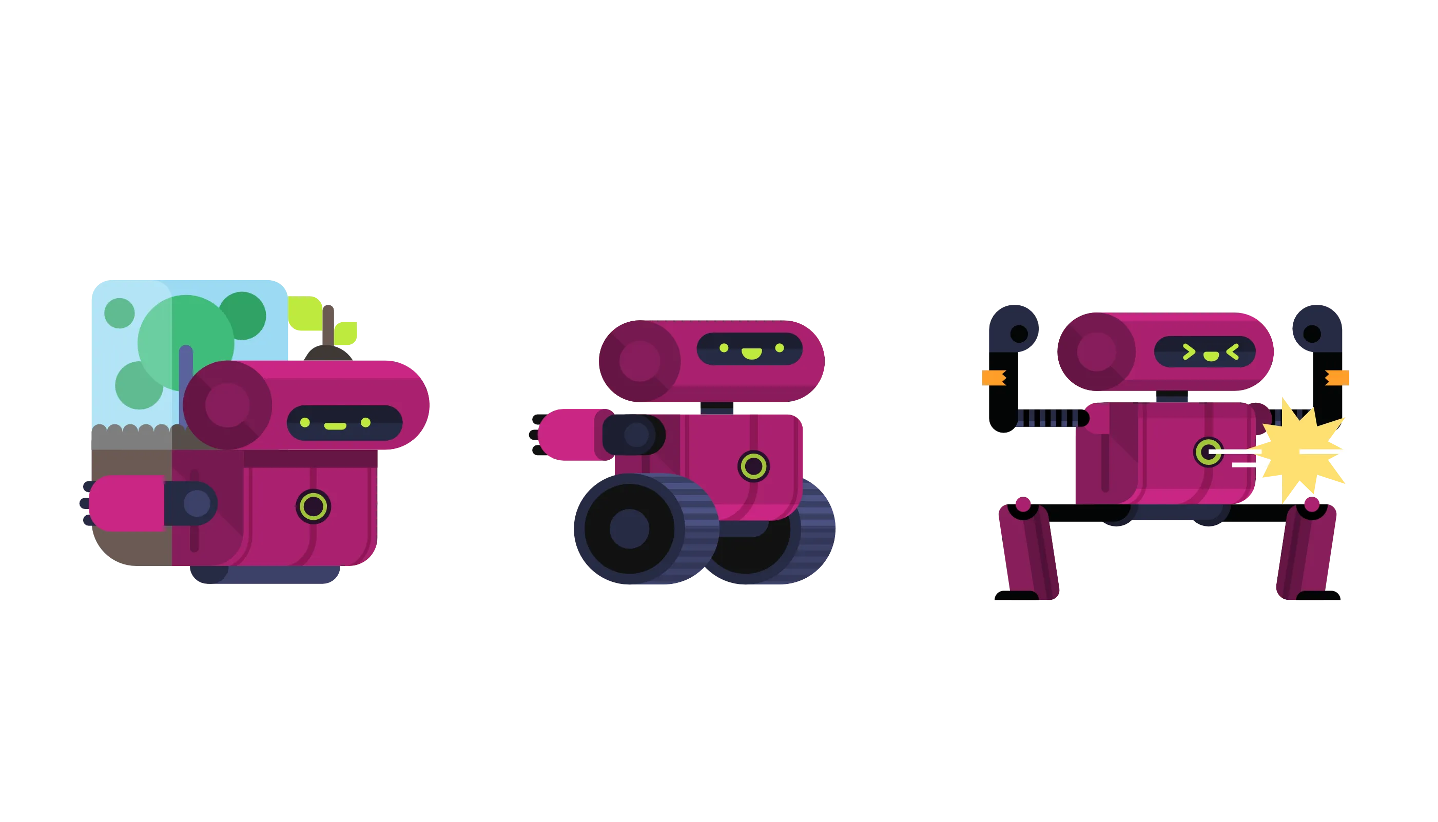 Ubbu Robot: multifunction